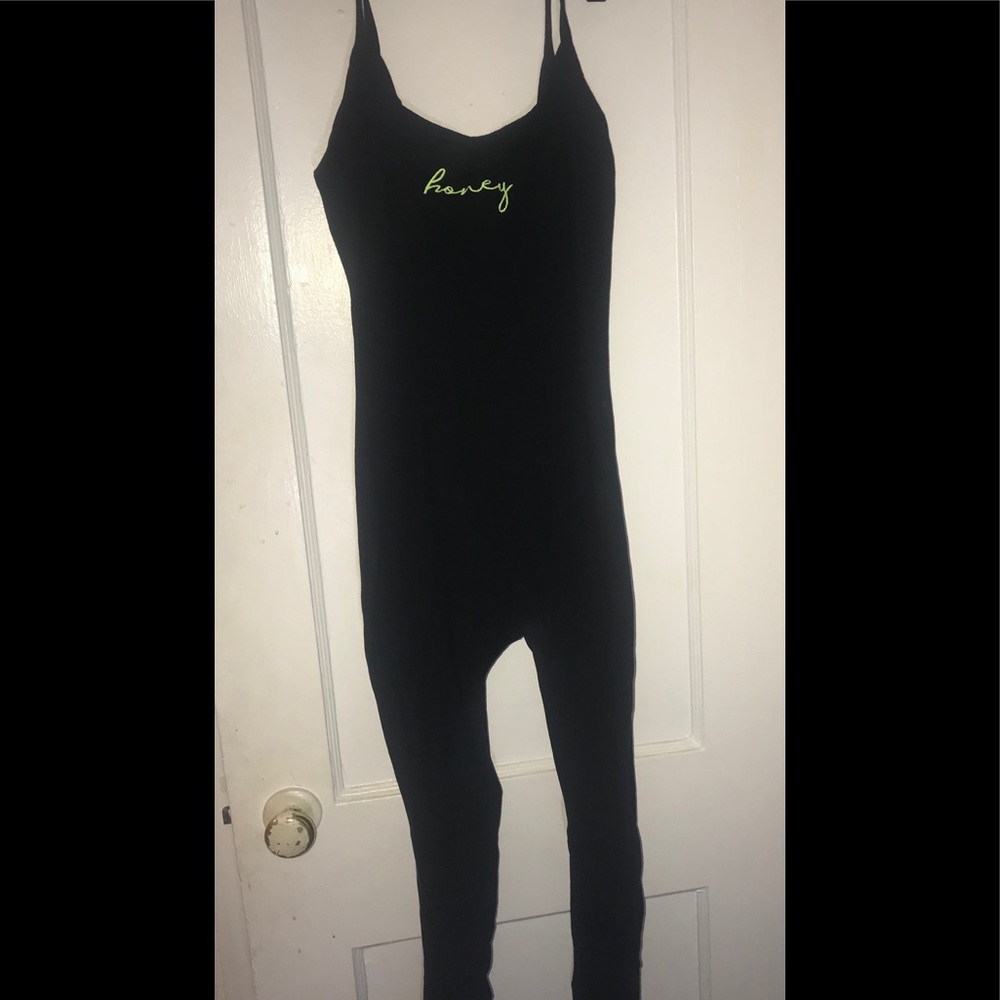 “Honey” spaghetti strap body suit